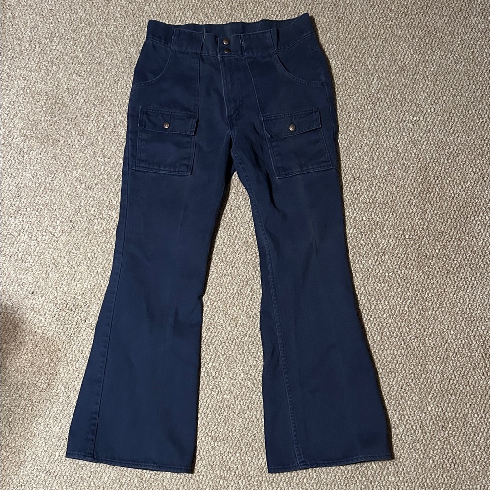 Vintage 1970s Levi’s Navy Cargo Pants!!!